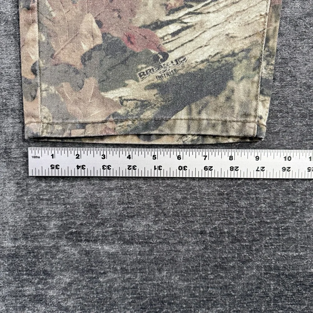 Mossy Oak Break-Up Infinity Pants Men's 38x30 Green Camo Hunting‎ Cotton Outdoor